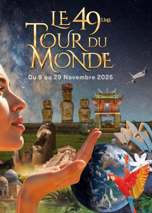 Découvrez les merveilles du 49ème tour du monde, une expérience unique avec TMR Voyages, du 9 au 29 novembre 2025.