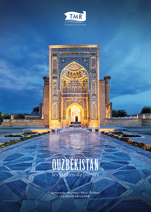 L'Uzbekistan, avec ses jardins de pierres majestueux, invite à un voyage d'exception avec TMR Voyages.