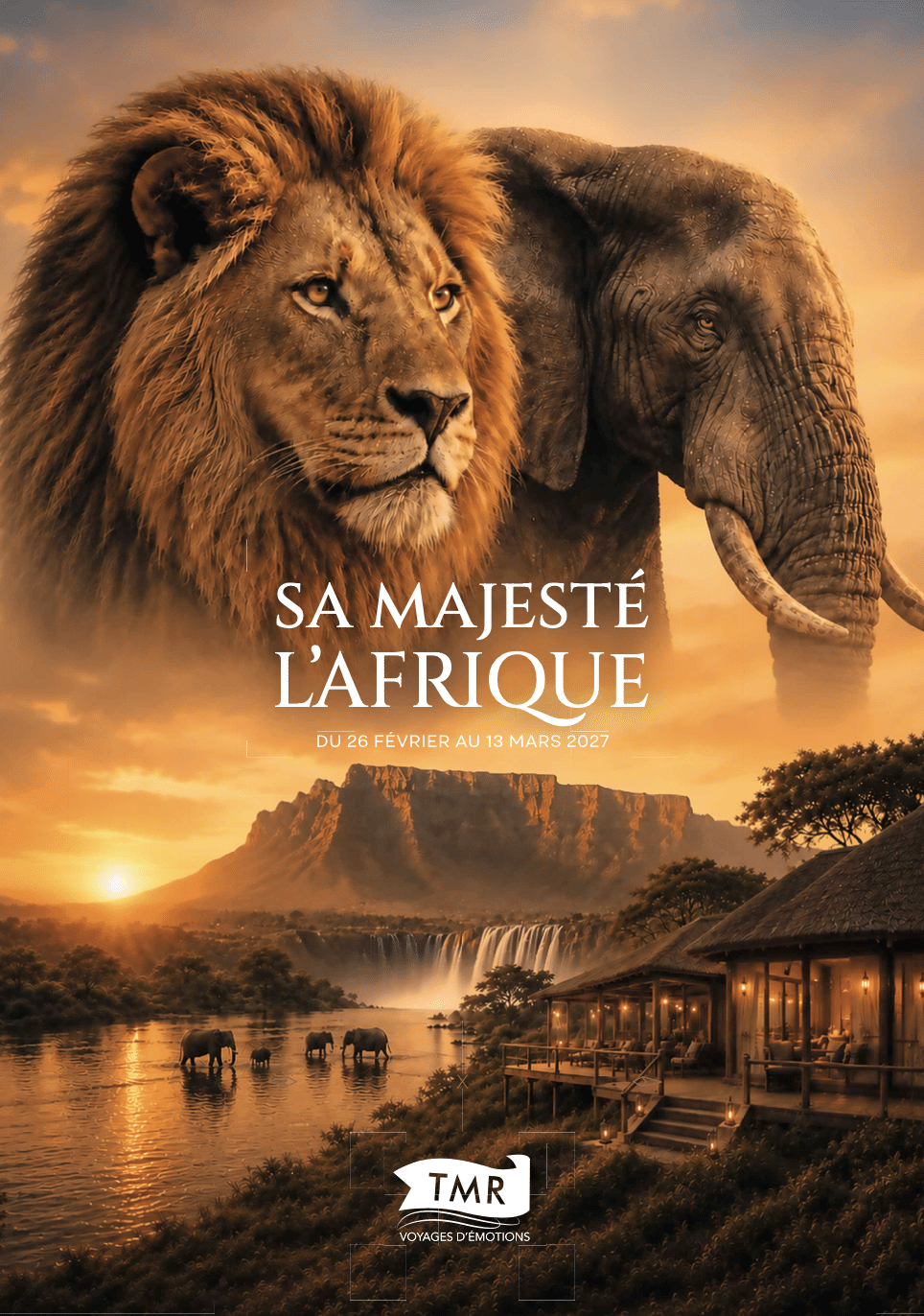 SA MAJESTE L'AFRIQUE COUVERTURE TMR